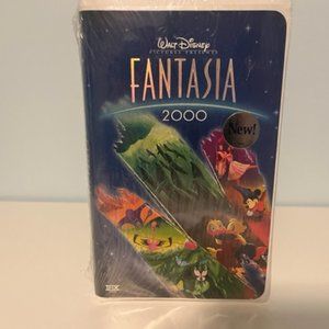 New Sealed VHS Disney Fantasia 2000 Movie